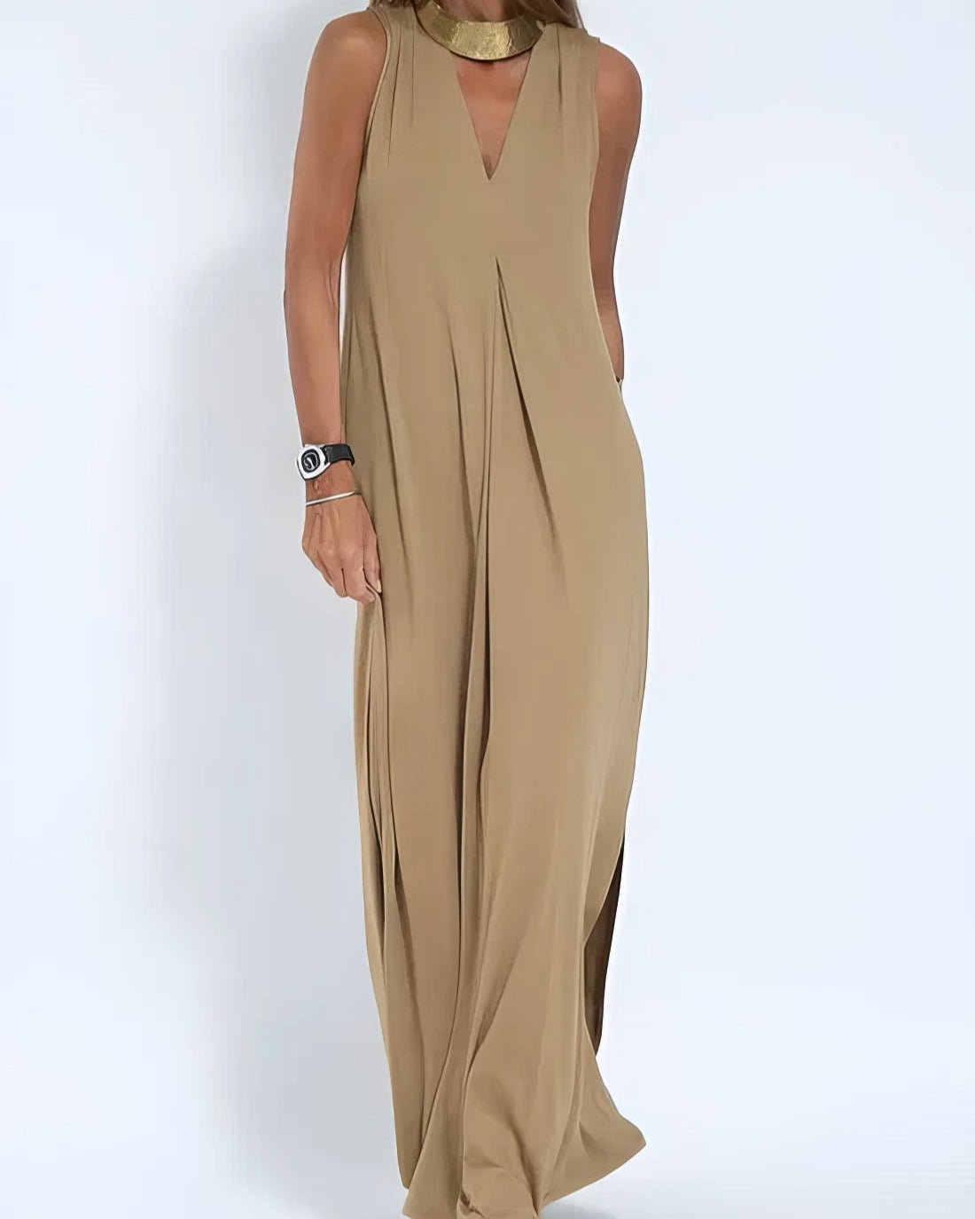 Sylvie - Robe confortable longue